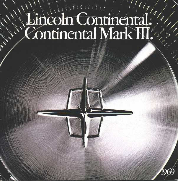 1969 Lincoln Continental Mark III Brochure